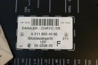 Mercedes Benz W211 S211 W219 Steuergerät Sitzmemory...