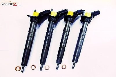 MERCEDES GLC-GLE-GLK-ML-S-SLC-SLK Injektor Düse Injektoren BOSCH 4x A6510702987