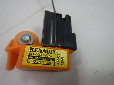 1x RENAULT Laguna II (Typ: G) Airbagsensor Crashsensor Rechts/Links 8200090507A